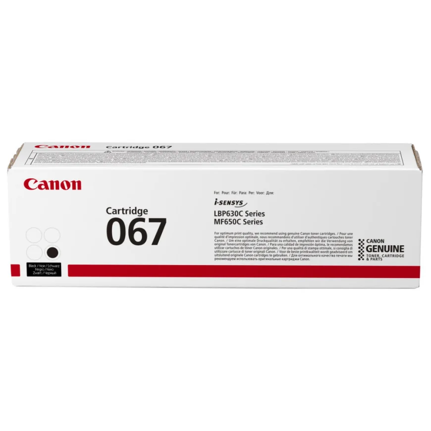 CANON 067 NOIR - TONER CANON D'ORIGINE (5102C002AA)