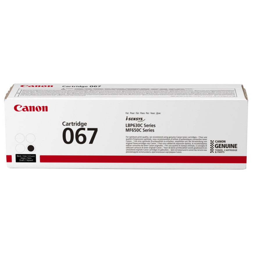 Toner Canon 067 noir - Canon d'origine (5102C002AA)