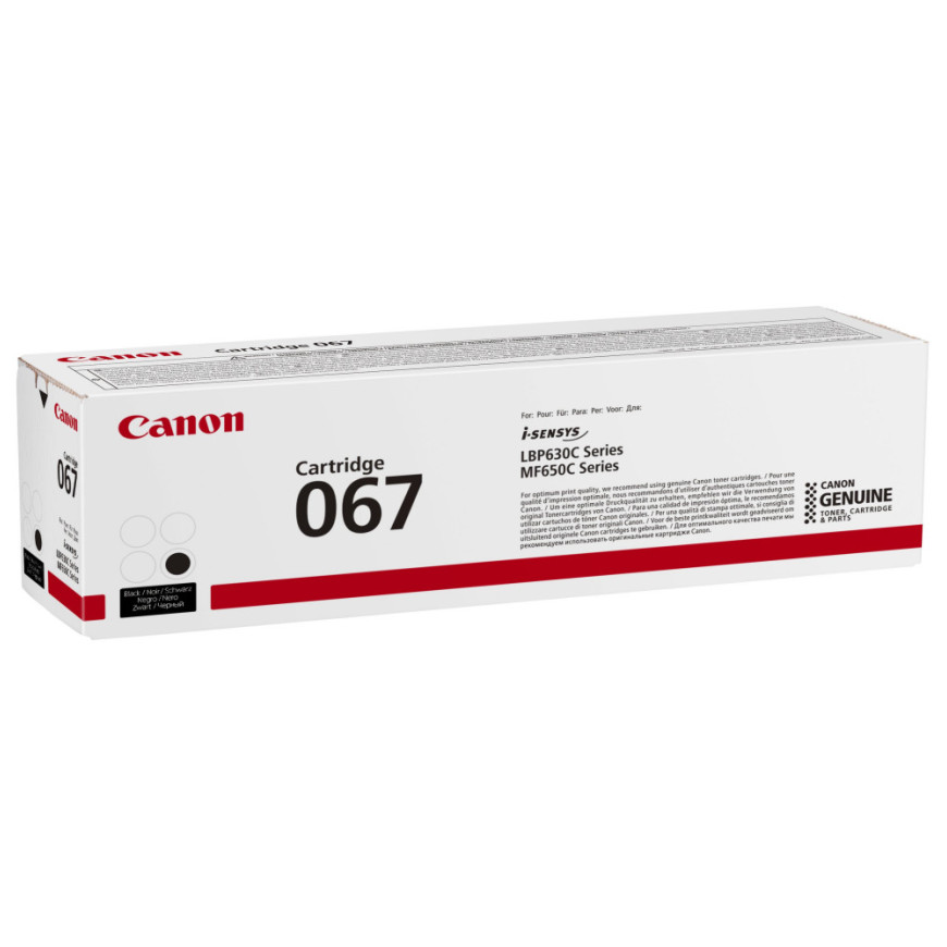 Toner Canon 067 noir - Canon d'origine (5102C002AA)