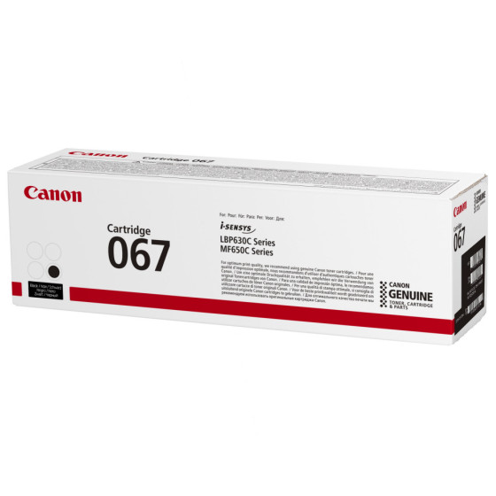 Toner Canon 067 noir - Canon d'origine (5102C002AA)