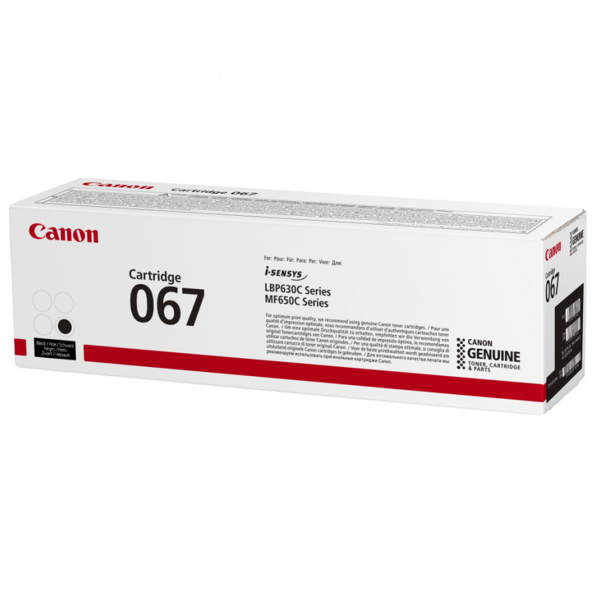 Toner Canon 067 noir - Canon d'origine (5102C002AA)