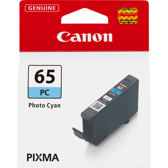 Cartouche d'encre Canon CLI-65PC cyan photo - Canon d'origine (4220C001AA)