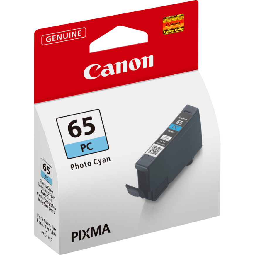 Cartouche d'encre Canon CLI-65PC cyan photo - Canon d'origine (4220C001AA)