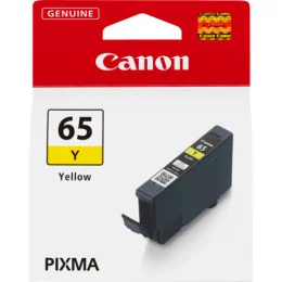 CANON CLI-65Y JAUNE - CARTOUCHE D'ENCRE CANON D'ORIGINE (4218C001AA)