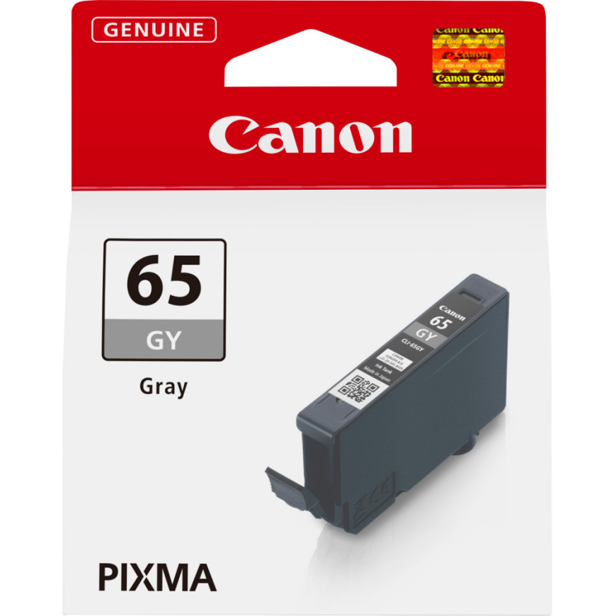 Cartouche d'encre Canon CLI-65GY gris - Canon d'origine (4219C001AA)