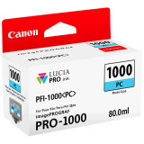 Cartouche d'encre Canon PFI-1000PC cyan photo - Canon d'origine (0550C001AA)