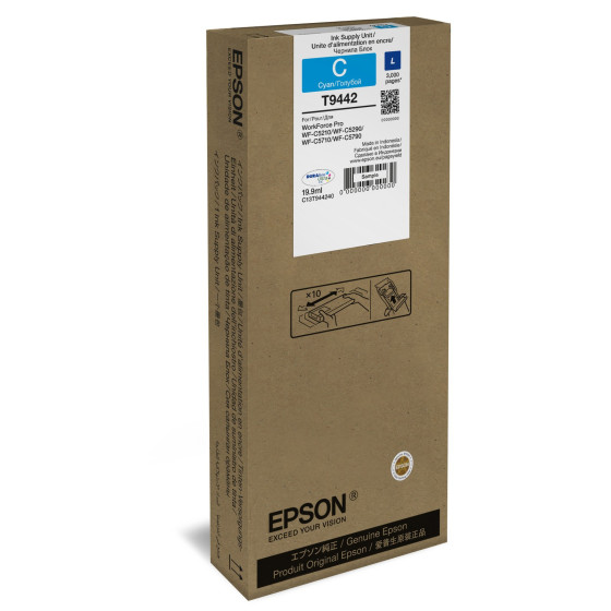 Cartouche d'encre Epson T9442 l cyan (C13T944240)