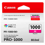 Cartouche d'encre Canon PFI-1000M magenta - Canon d'origine (0548C001AA)