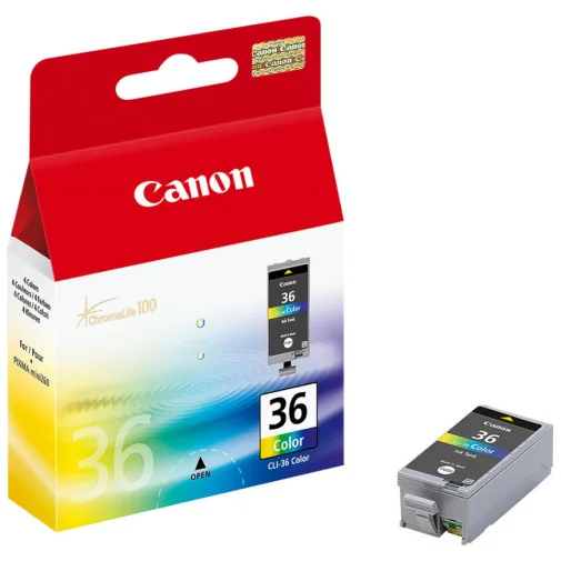 CANON CLI-36 COULEURS - CARTOUCHE D'ENCRE CANON D'ORIGINE (1511B001AF) - Cartouches - Rightech - le bon choix