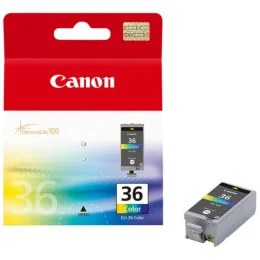 CANON CLI-36 COULEURS - CARTOUCHE D'ENCRE CANON D'ORIGINE (1511B001AF)