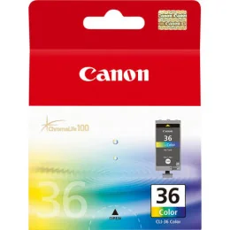 CANON CLI-36 COULEURS - CARTOUCHE D'ENCRE CANON D'ORIGINE (1511B001AF)