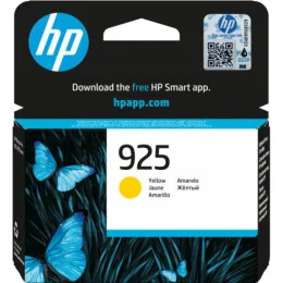 HP 925 JAUNE - CARTOUCHE D'ENCRE HP D'ORIGINE (4K0V8PE)