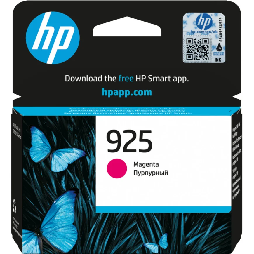 HP 925 MAGENTA - CARTOUCHE D'ENCRE HP D'ORIGINE (4K0V7PE)