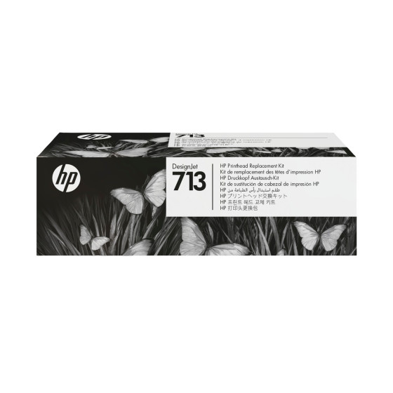 Kit de remplacement pour tête d'impression HP 713 DesignJet (3ED58A)