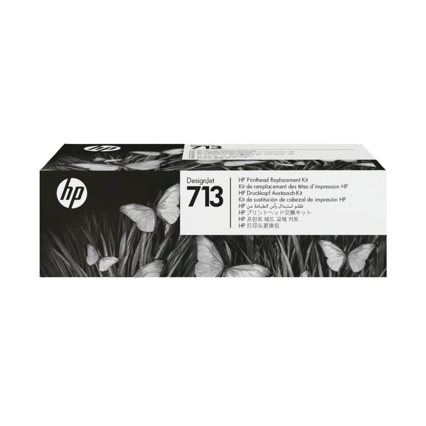 Kit de remplacement pour tête d'impression HP 713 DesignJet (3ED58A)