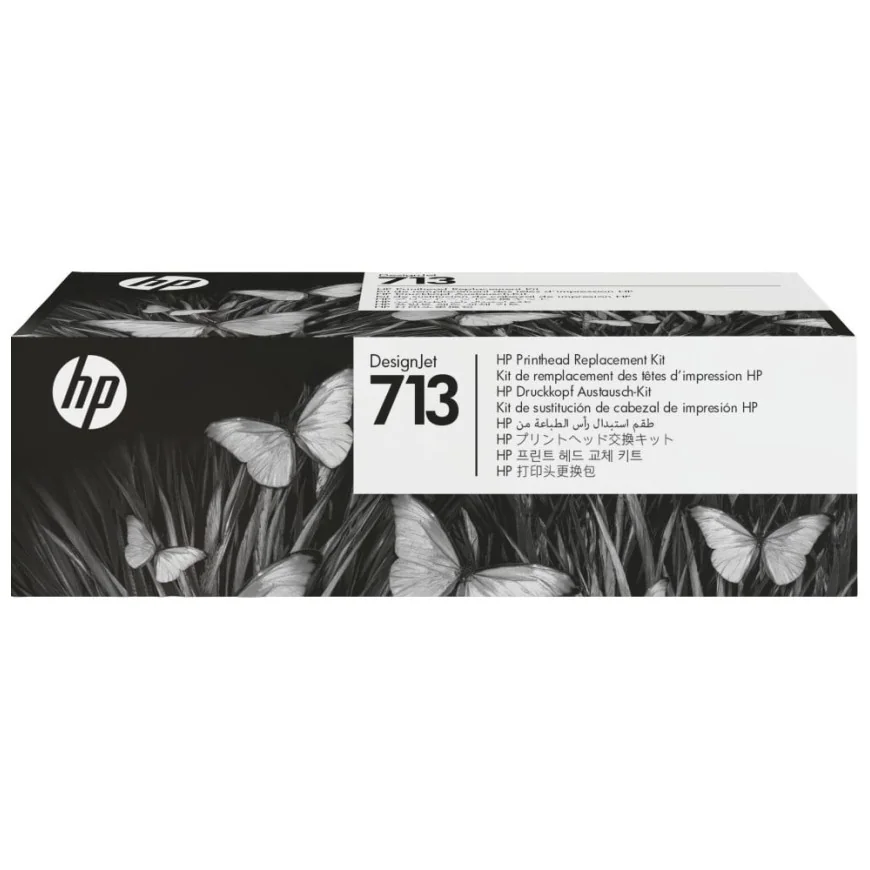KIT DE REMPLACEMENT POUR TÊTE D'IMPRESSION HP 713 DESIGNJET (3ED58A)