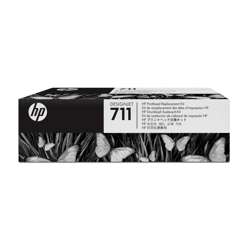 Kit de remplacement pour tête d'impression HP 711 DesignJet (C1Q10A)