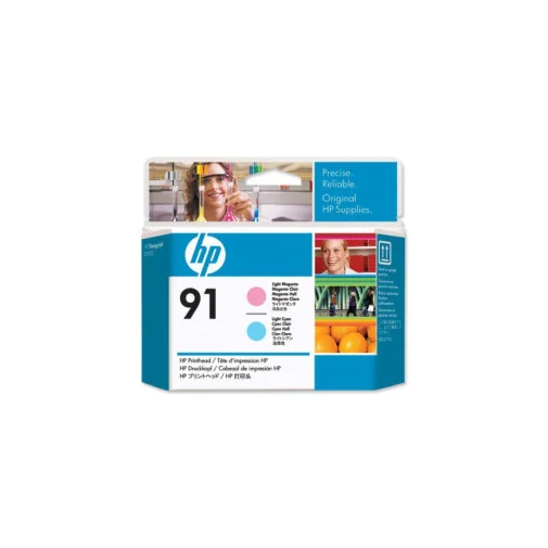 TÊTE D'IMPRESSION MAGENTA CLAIR ET CYAN CLAIR HP 91 (C9462A) - Tête d'impression - Rightech - le bon choix