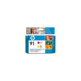 TÊTE D'IMPRESSION MAGENTA ET JAUNE HP 91 (C9461A)