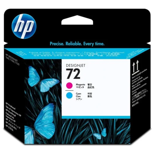 TÊTES D'IMPRESSION MAGENTA ET CYAN HP 72 (C9383A) TÊTES D'IMPRESSION MAGENTA ET CYAN HP 72 (C9383A) - Tête d'impression - Rightech - le bon choix