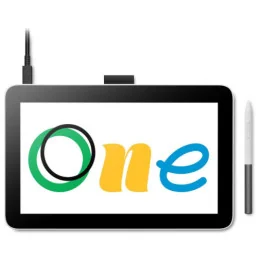 ÉCRAN INTERACTIF WACOM ONE 12 : TABLETTE GRAPHIQUE AVEC ÉCRAN 16" FULL HD (DTC121W0B)
