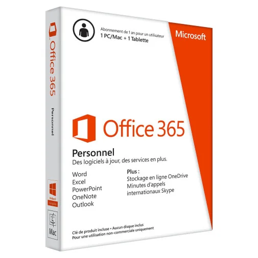 MICROSOFT OFFICE 365 PERSONNEL (QQ2-00600) - microsoft office - Rightech - le bon choix