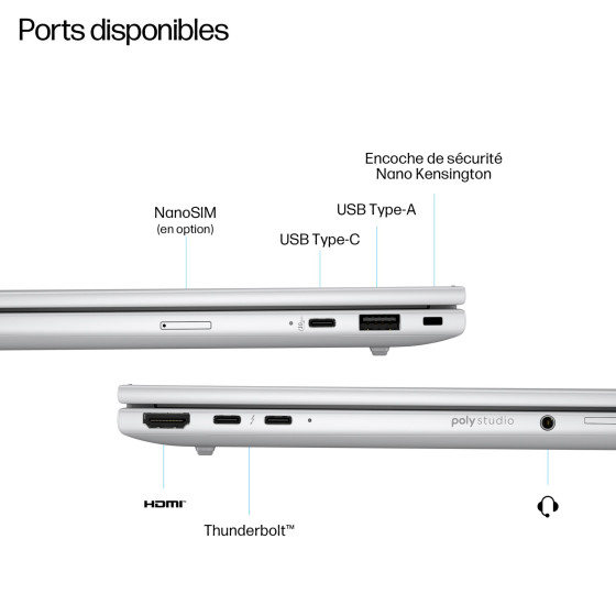 PC portable HP EliteBook 8 G1i (AD4M8ET)