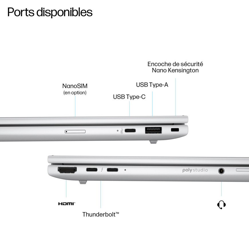 PC portable HP EliteBook 8 G1i (AD4M8ET)