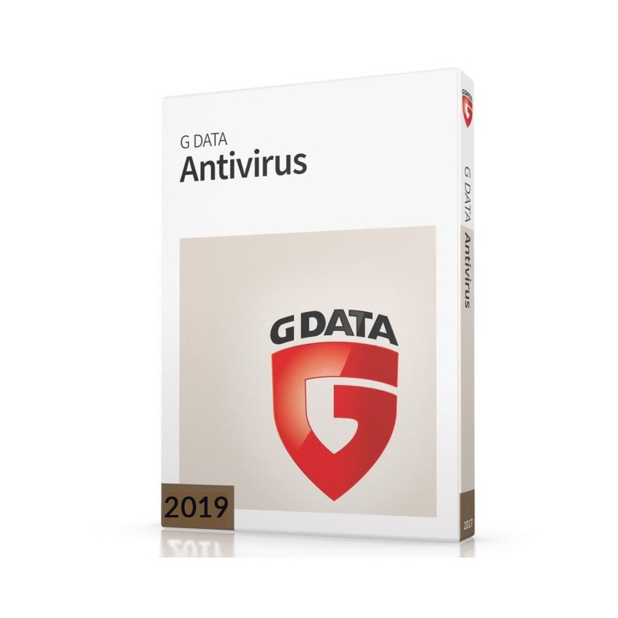 G Data Anti-Virus 3 postes / 1 an - Box