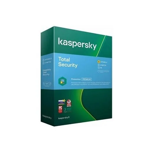 Kaspersky Total Security 5 Postes / 1 An Multi-Devices (KL19498BEFS-20MAG) - kaspersky - Rightech - le bon choix
