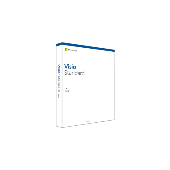 Microsoft Visio Standard 2019 OLP - 1 Poste