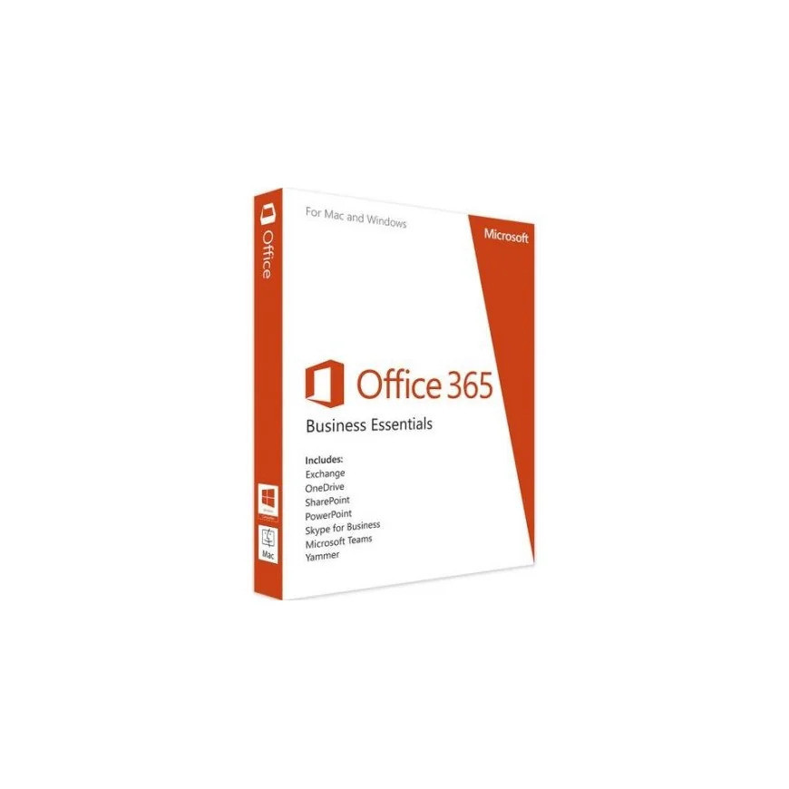 Microsoft Office 365 Business Essentials (1 an / 1 Poste)(9F5-00003)