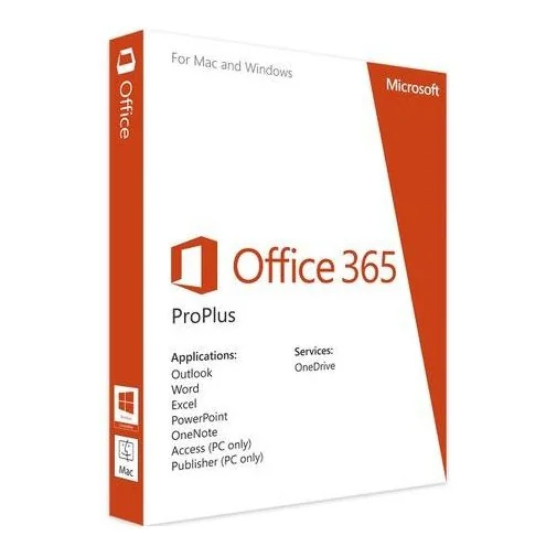 Microsoft Office 365 ProPlus (1 an)(be57ff4c-100c-A) - Bureautique - Rightech - le bon choix