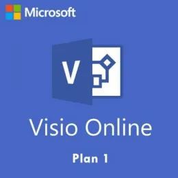 Microsoft Visio Online Plan 1 Abonnement Annuel (1 an) (3f22d04e-9353-A)