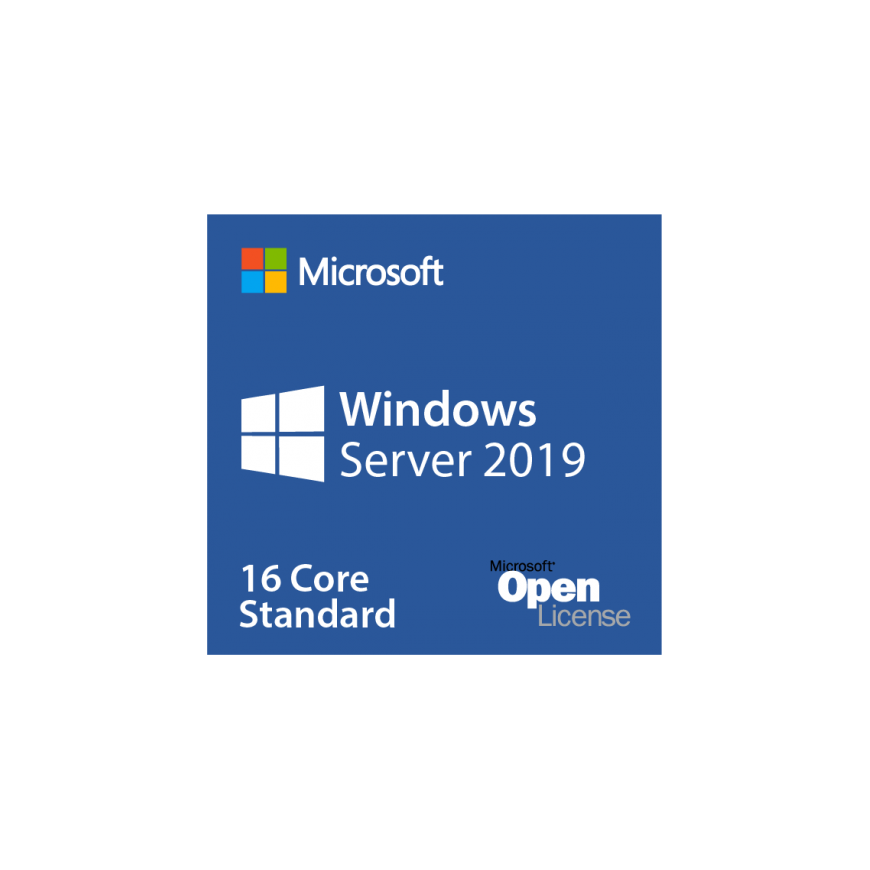 9EM-00652 Microsoft Windows Server Standard 2019 OLP 16Lic NL CoreLic
