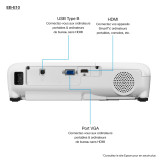 Vidéoprojecteur Epson EB-E10 XGA (1024 X 768) (V11H975040)