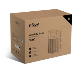 Onduleur On-line nJoy Aten PRO 3000 - 2700 W / 3000VA - 4 prises FR (PWUP-OL300AP-AZ)