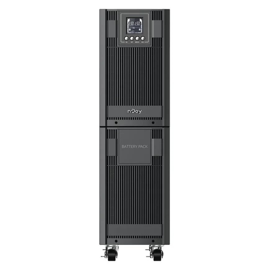 Onduleur On-line nJoy Aster 6KT - 5400 W / 6000 VA - Bornier (UPCMTOP960HASCG)