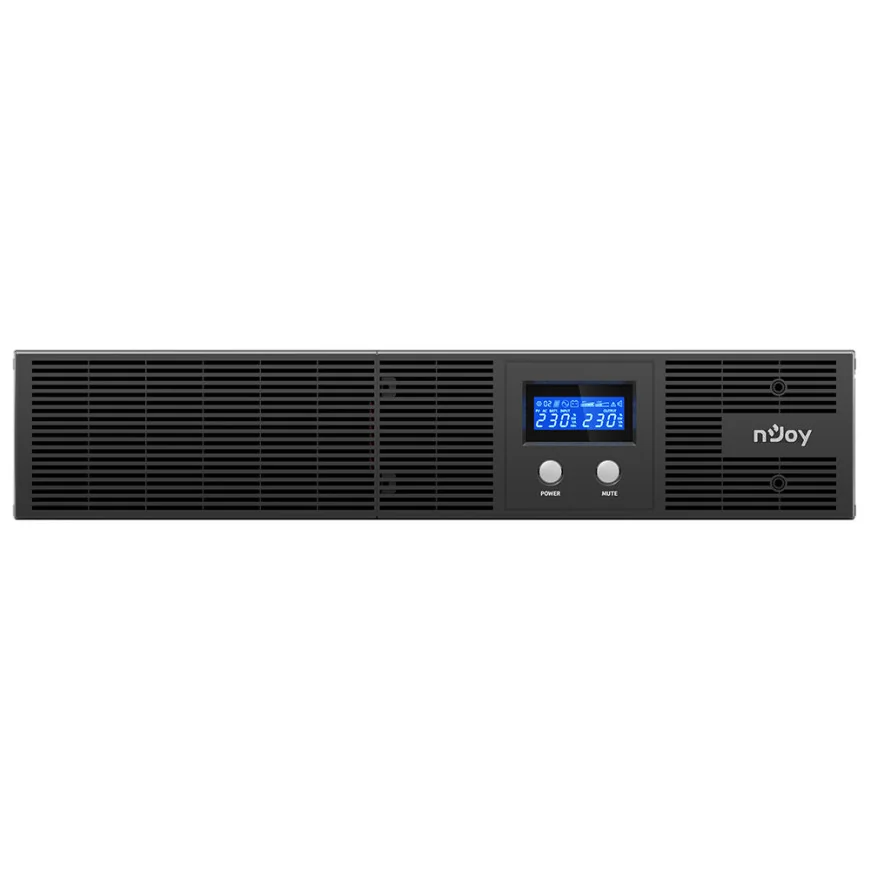 Onduleur rackable Line-interactive nJoy Argus 2200 - 1320 W / 2200 VA - 4 prises C13 (PWUP-LI220AG-CG)