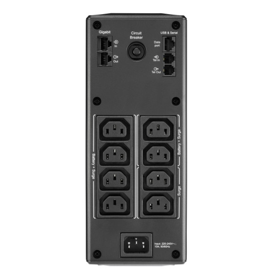 APC BR1300MI alimentation d'énergie non interruptible Interactivité de ligne 1,3 kVA 780 W 8 sortie(s) CA (BR1300MI)