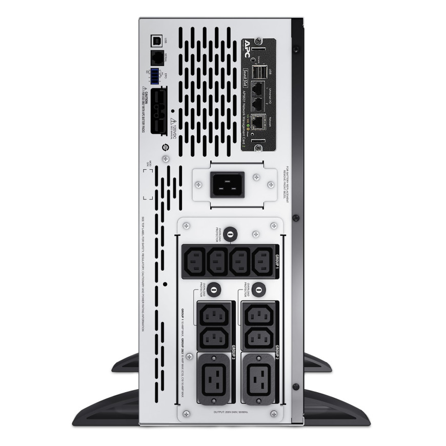 Onduleur Line interactive APC Smart-UPS X 3000VA Rack/Tower LCD 200-240V avec une carte de réseau SNMP/WEB