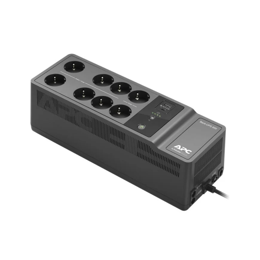 Onduleur Off-line APC BE850G2-GR - 520 W / 850 VA - 8 prises FR + USB