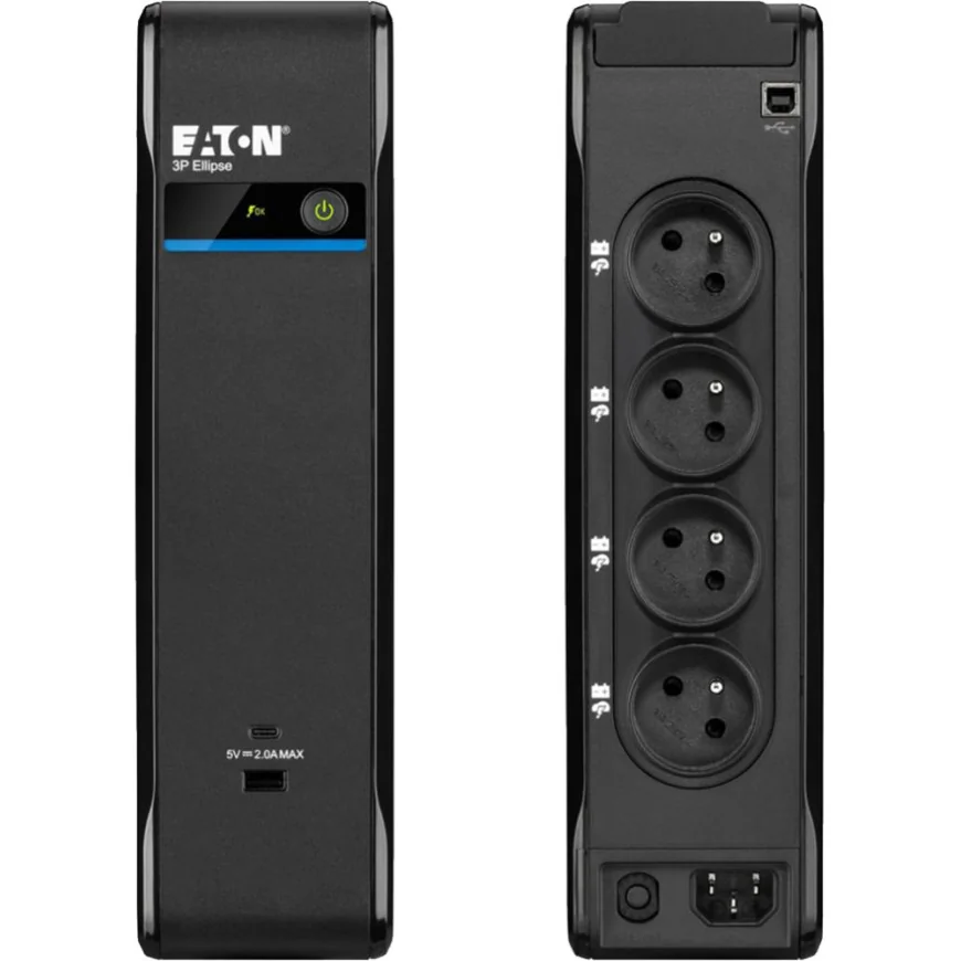 Onduleur Off-line Eaton 3P Ellipse 3P1300UF - 840 W / 1300 VA - 8 prises FR + USB