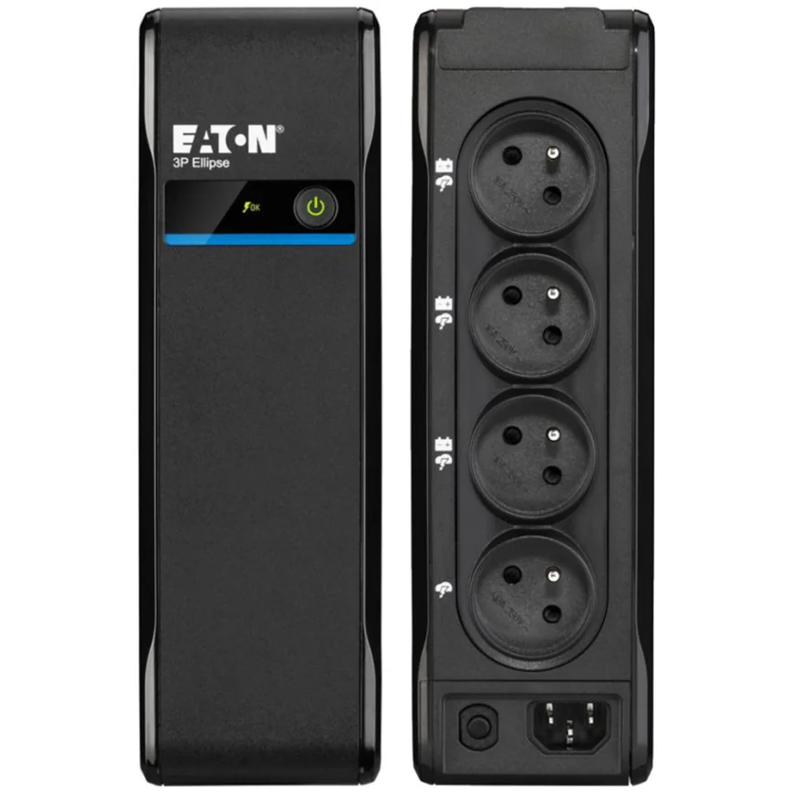 Onduleur Off-line Eaton 3P Ellipse 3P700F - 420 W / 700 VA - 4 prises FR