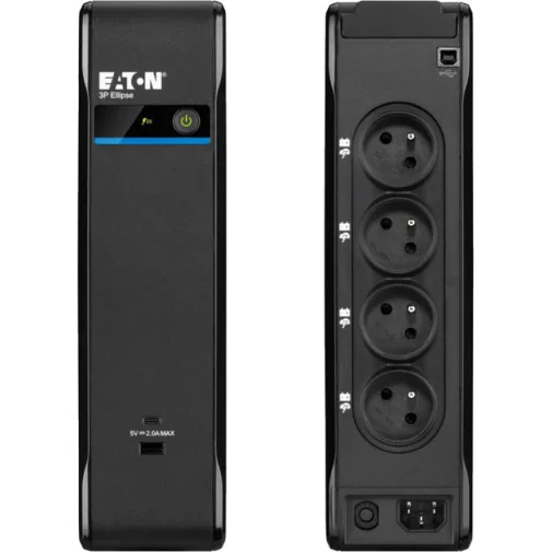 Onduleur Off-line Eaton 3P Ellipse 3P1700UF - 1040 W / 1700 VA - 8 prises FR + USB - Onduleur Off line - Rightech - le bon choix