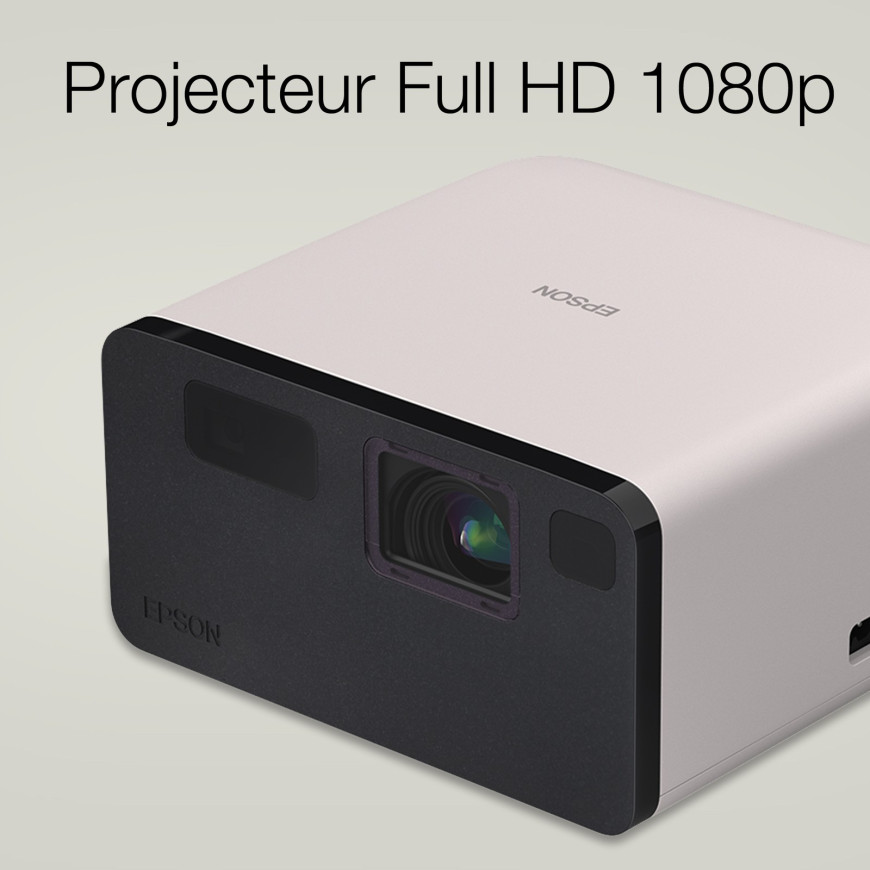 Epson EF-22N – Mini projecteur Laser intelligent Full HD (V11HB38440)