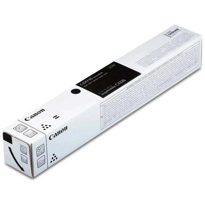 CANON C-EXV 65 NOIR - TONER CANON D'ORIGINE (5761C001AB)