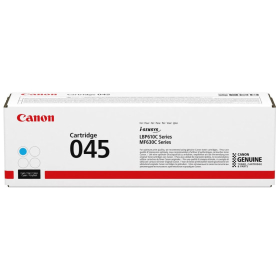 Toner Canon 045 cyan - Canon d'origine (1241C002AA)