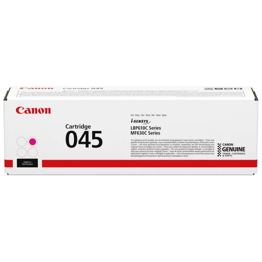 CANON 045 MAGENTA - TONER CANON D'ORIGINE (1240C002AA)