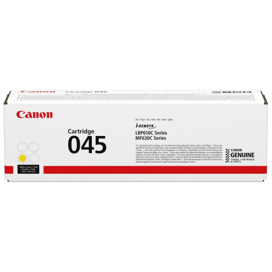 Toner Canon 045 jaune - Canon d'origine (1239C002AA)